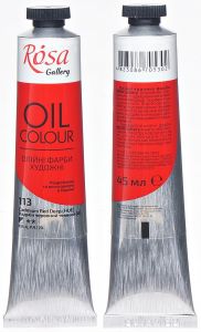 Rosa Gallery farba olejna Oil colour nr 113 cadmium red deep(HUE) 45 ml